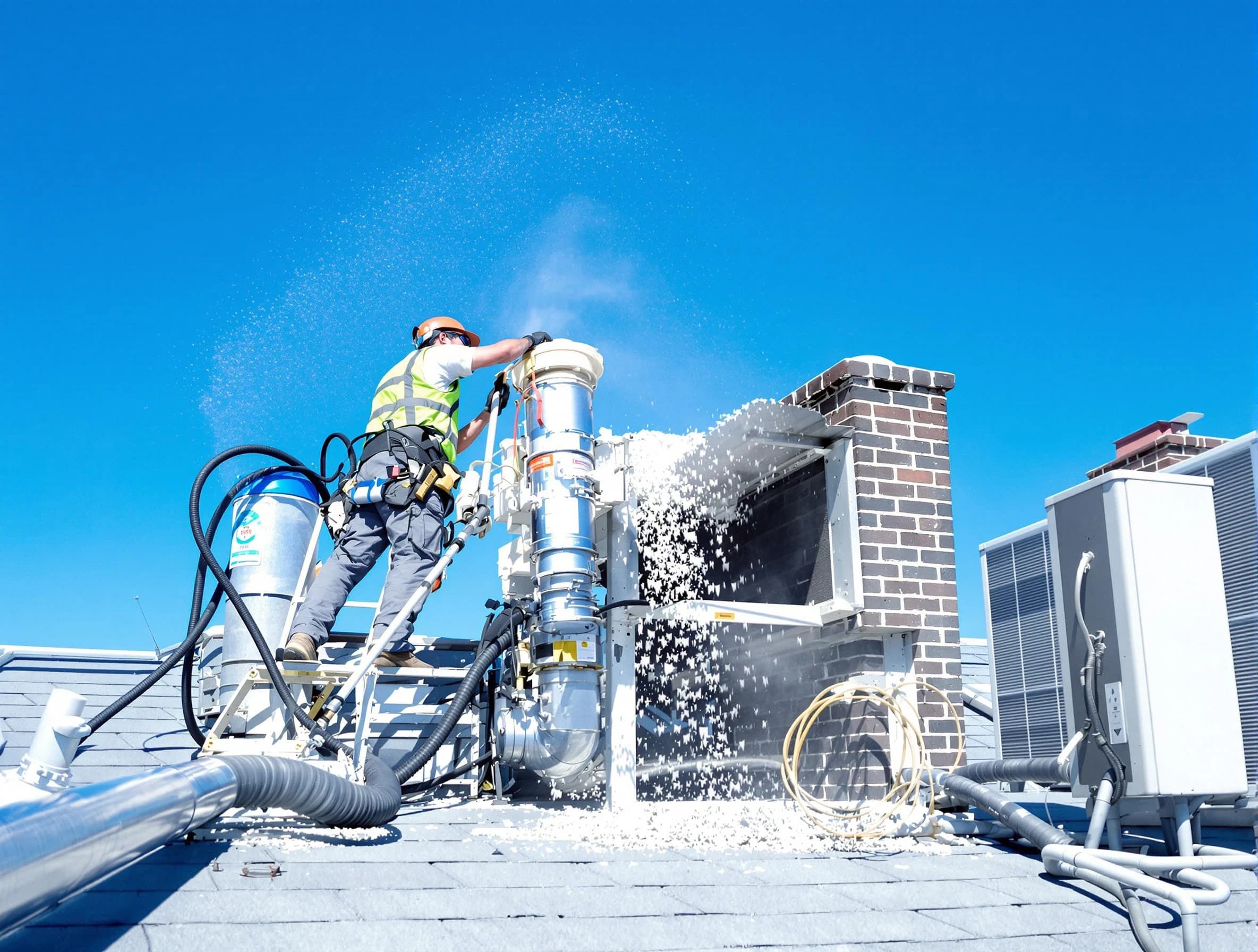 Expert roof dryer vent cleaning by Oak Hill Dryer Vent Cleaning in Oak Hill