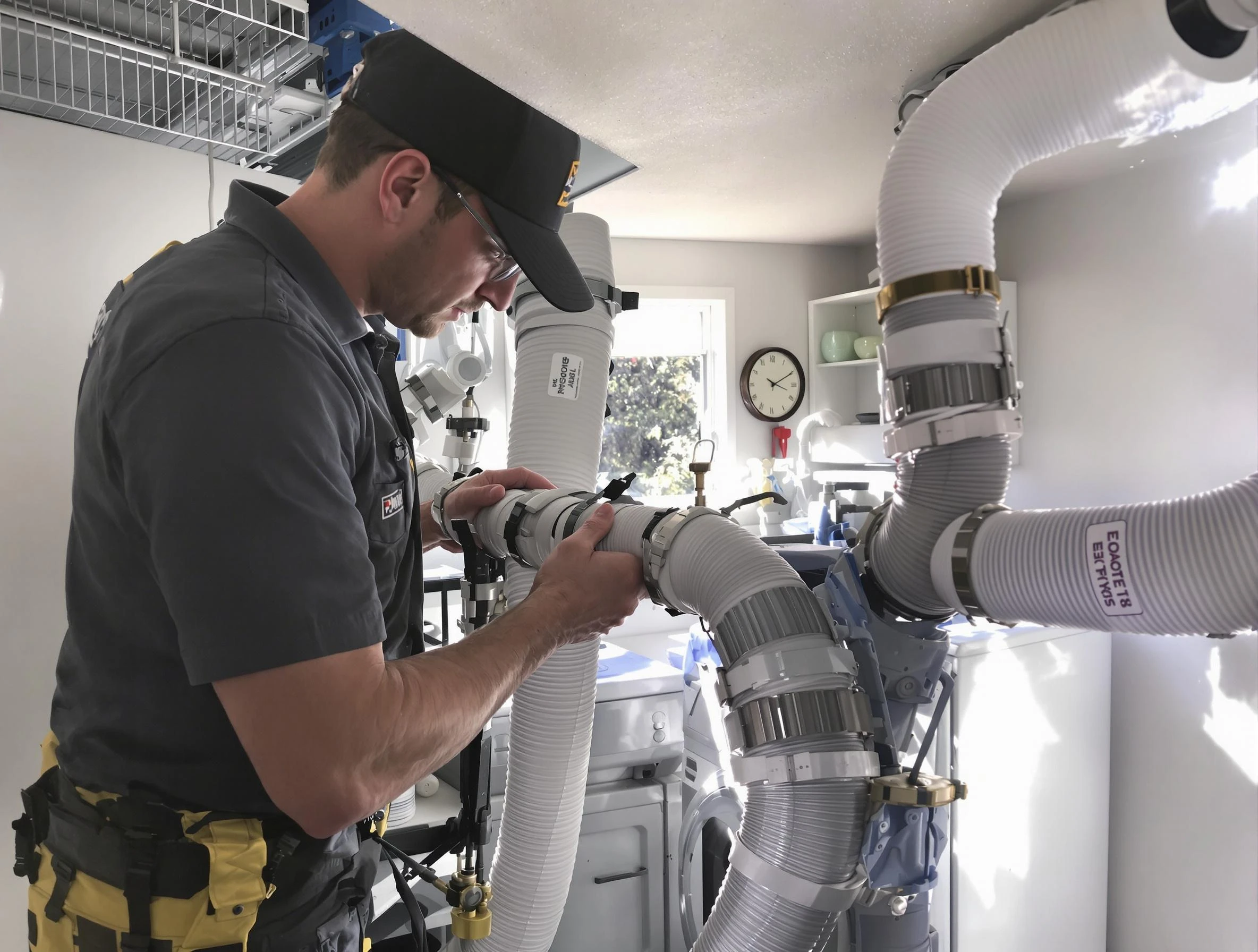 Dryer Vent Hose Installation in Oak Hill