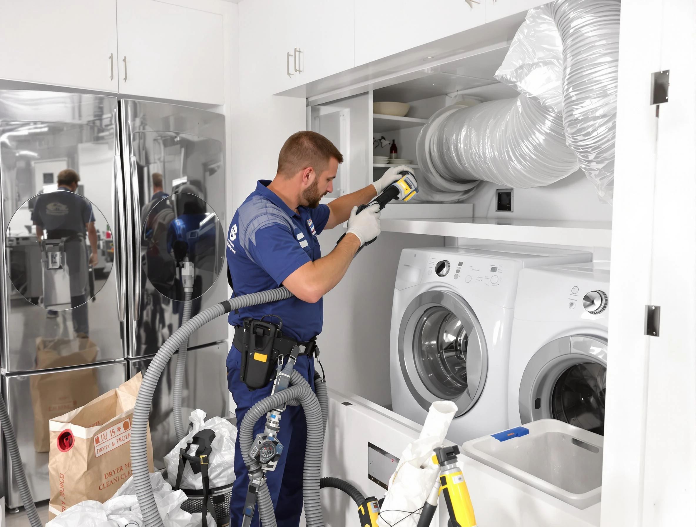 Professional duct cleaning by Oak Hill Dryer Vent Cleaning in Oak Hill