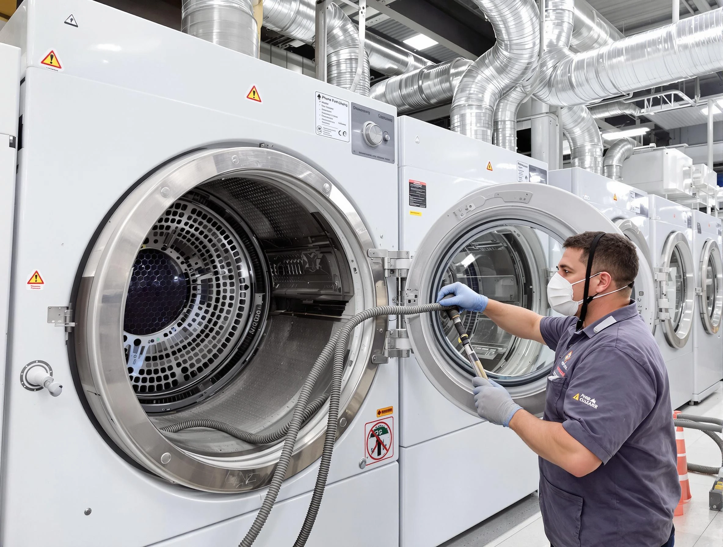 Industrial-grade dryer vent cleaning by Oak Hill Dryer Vent Cleaning in Oak Hill